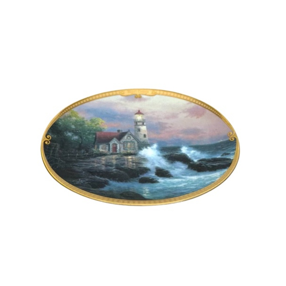 Thomas Kinkade 1st Issue Hope's Cottage Scenes Of Serenity Porcelain Art